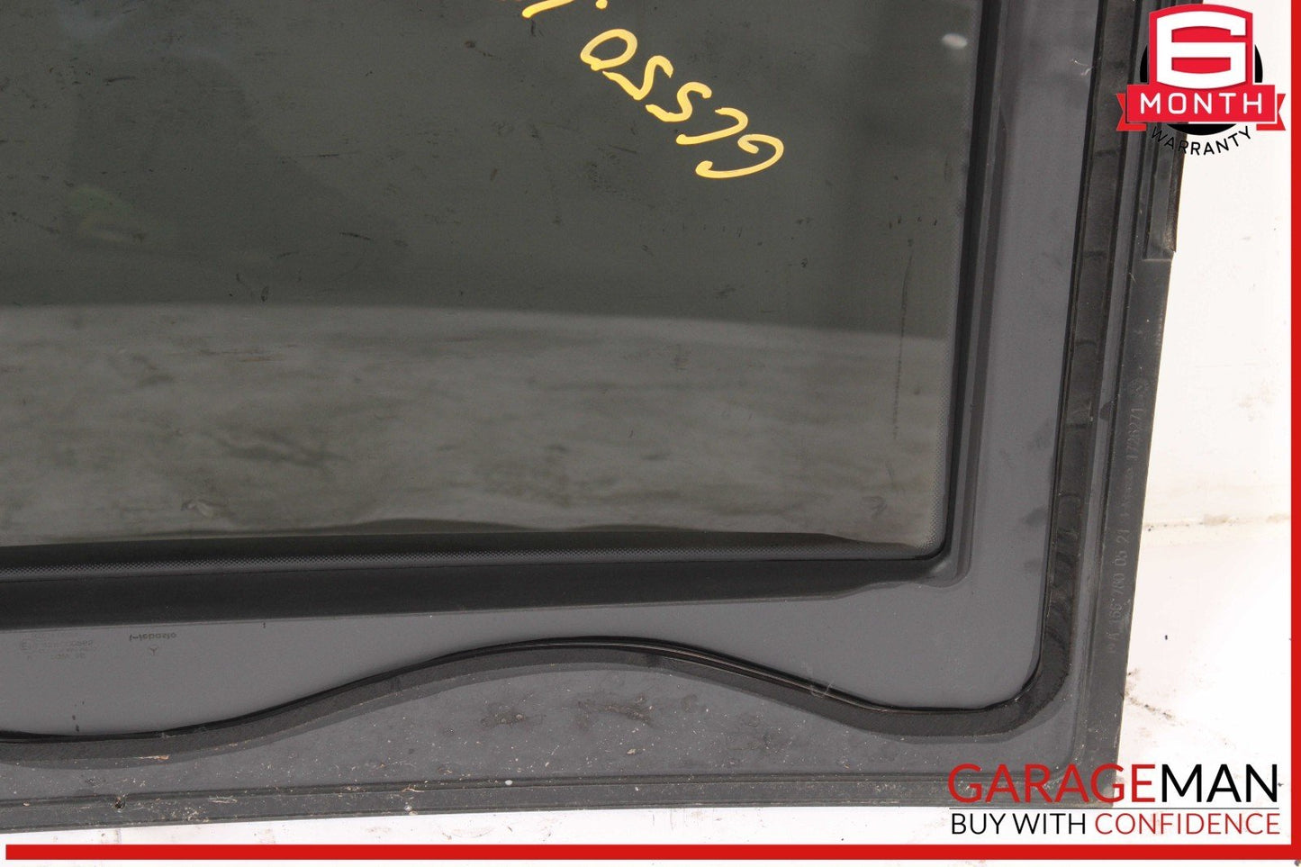 12-19 Mercedes X166 GL550 Rear 2nd Second Row Pano Panoramic Sunroof Glass OEM
