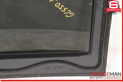 12-19 Mercedes X166 GL550 Rear 2nd Second Row Pano Panoramic Sunroof Glass OEM