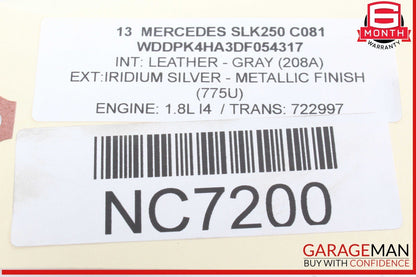 08-20 Mercedes R172 SLK250 E350 Front Left Wheel Spindle Knuckle Hub Bearing OEM