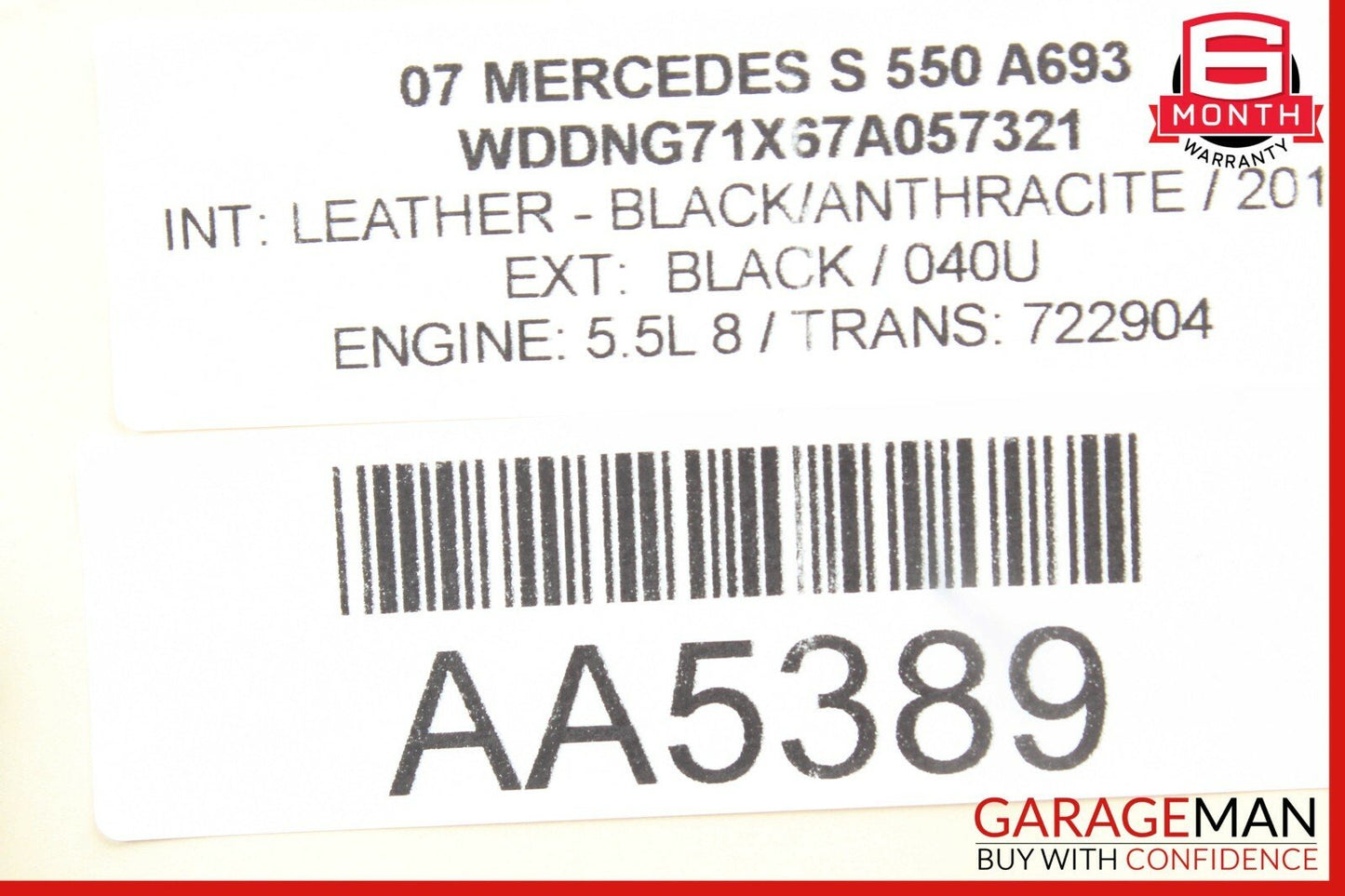 07-13 Mercedes W221 S550 S600 CL550 Rear Trunk SAM Fuse Box Relay Block Assembly
