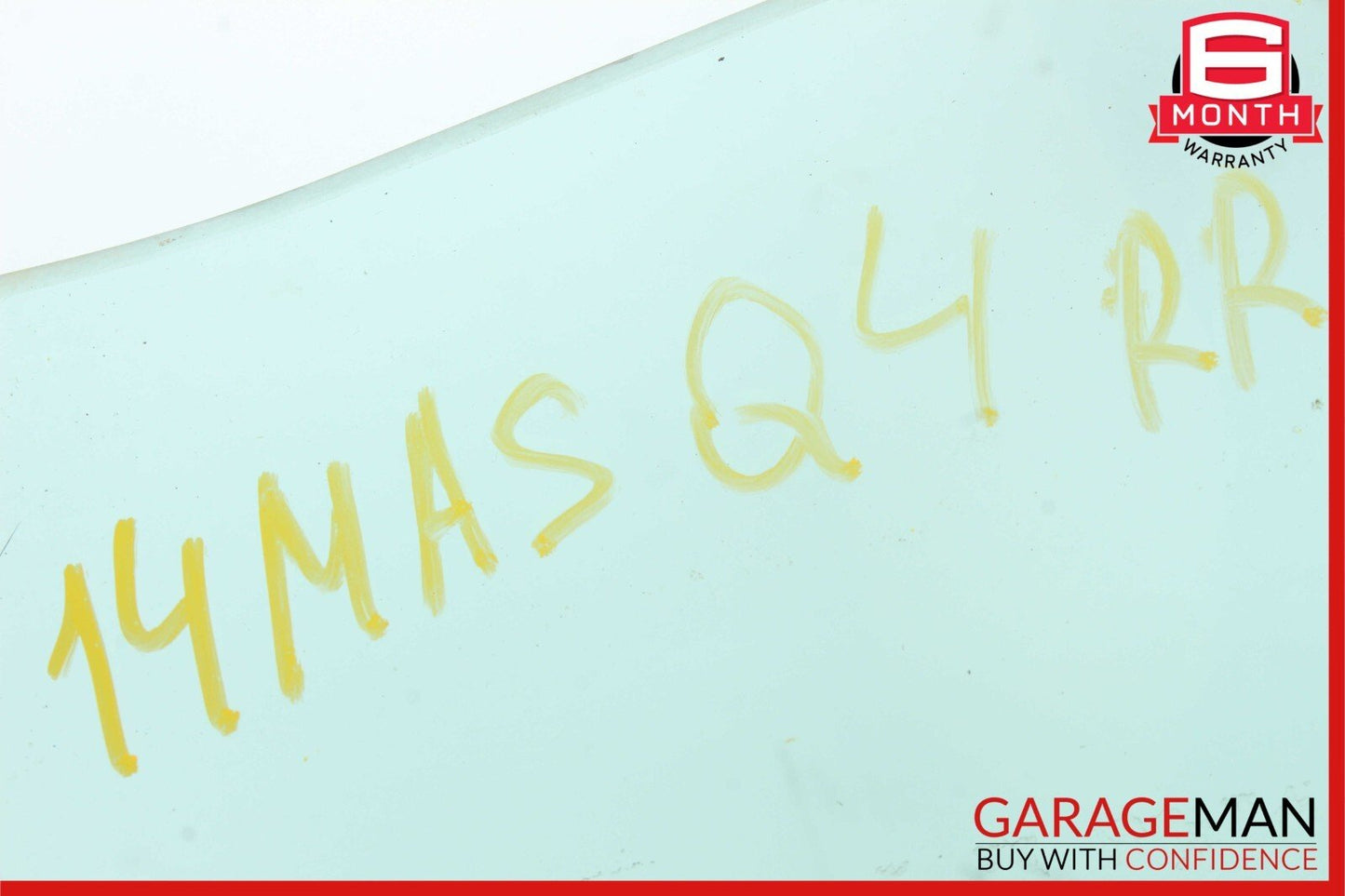 14-17 Maserati Ghibli Rear Right Passenger Side Door Window Auto Glass Clear OEM