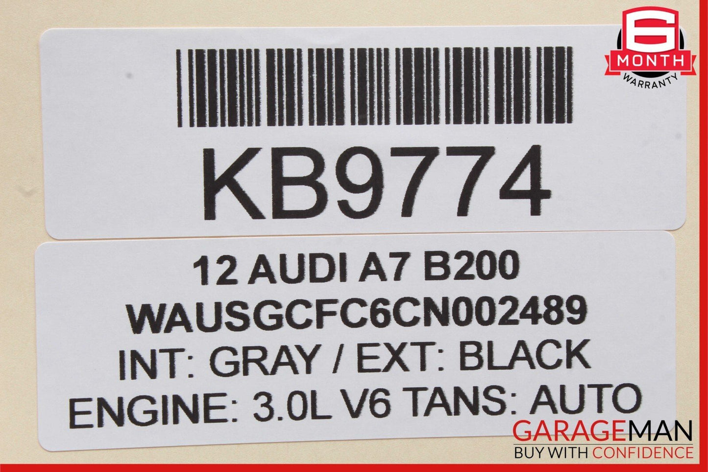 12-18 Audi A7 Rear View Reverse Camera ECU Control Module Unit OEM