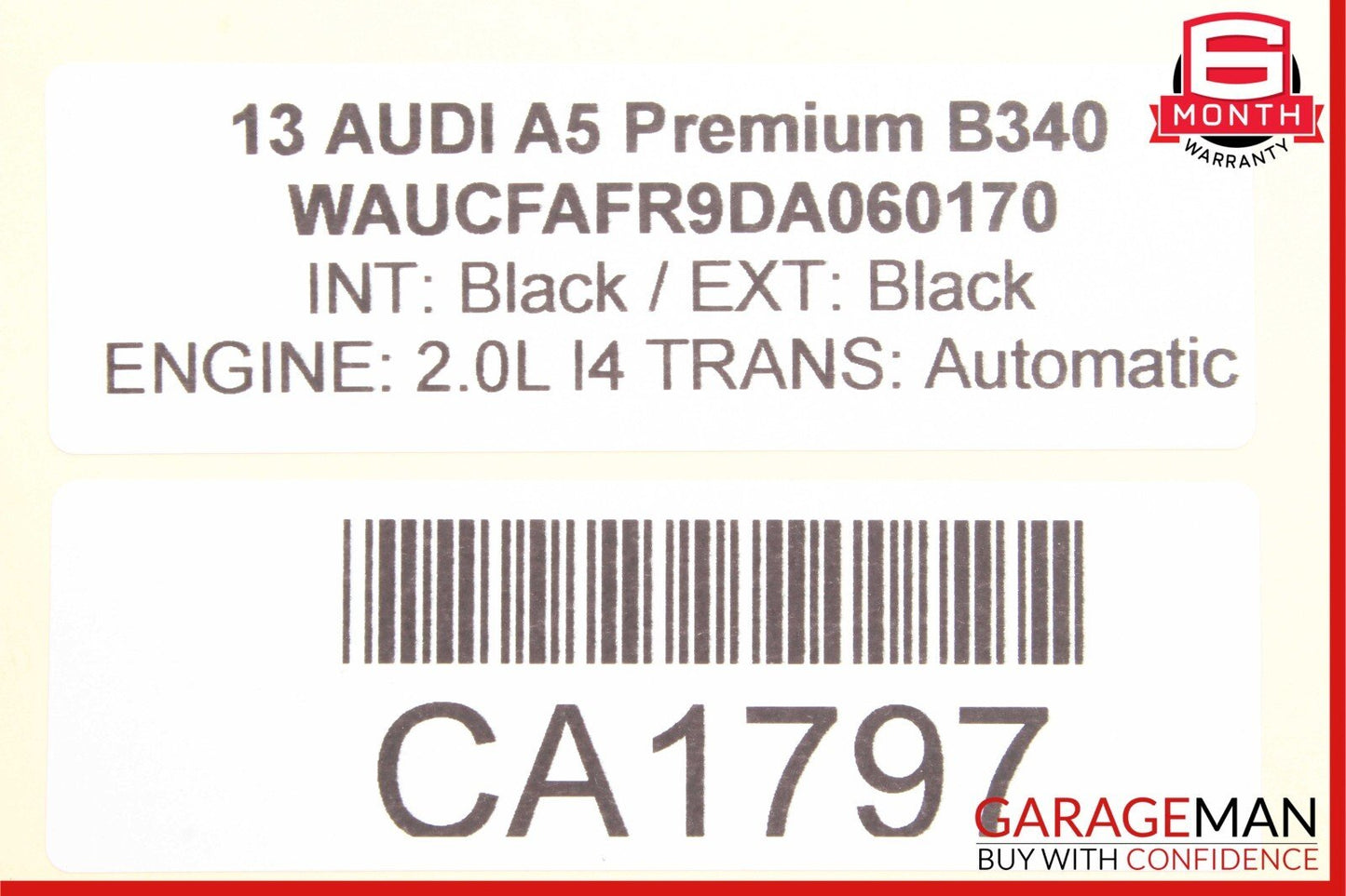 08-16 Audi A5 S5 Dash Info Information Display Screen Monitor OEM