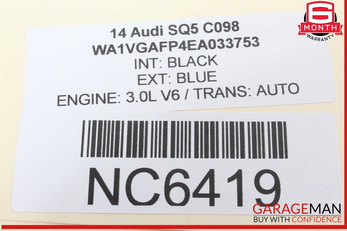 13-17 Audi SQ5 Q5 Front Dash AC A/C Air Conditioning Heater Climate Control Unit