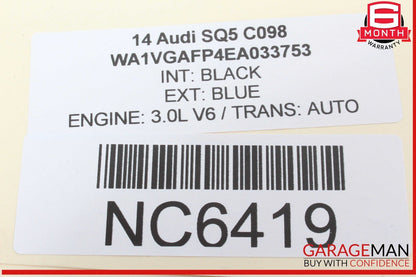 13-17 Audi SQ5 Q5 Front Dash AC A/C Air Conditioning Heater Climate Control Unit