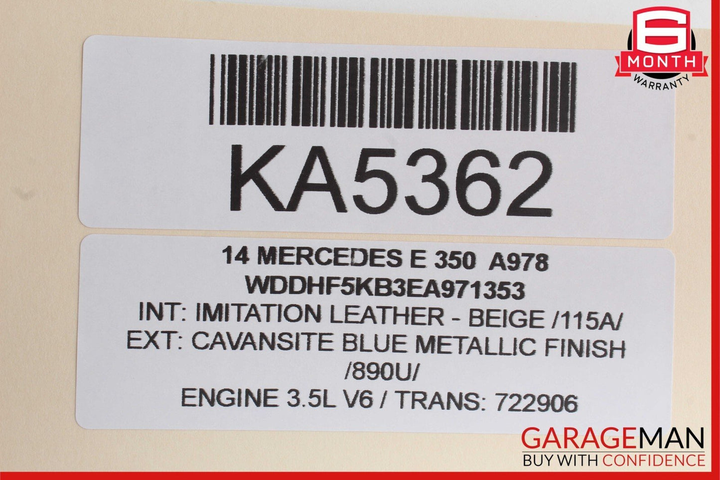 10-16 Mercedes W212 E500 Front Right Side Door Panel Tweeter Speaker Cover Beige