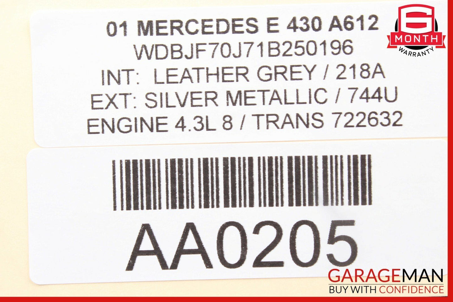 97-07 Mercedes E430 C320 CLK55 AMG Voice Control Communication Module Unit