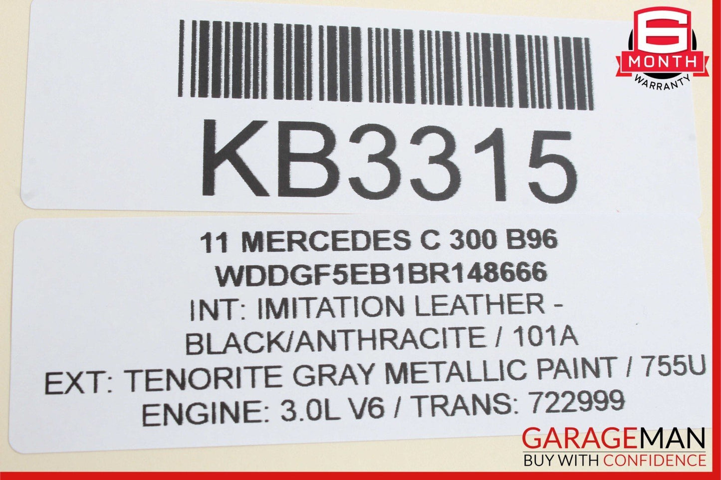 08-14 Mercedes W204 C300 C250 C350 Front Right Side Exterior Door Handle OEM