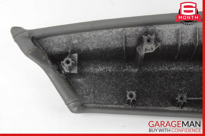 19-22 AUDI Q8 REAR RIGHT SIDE ARMREST LEATHER BLACK 4M8867364