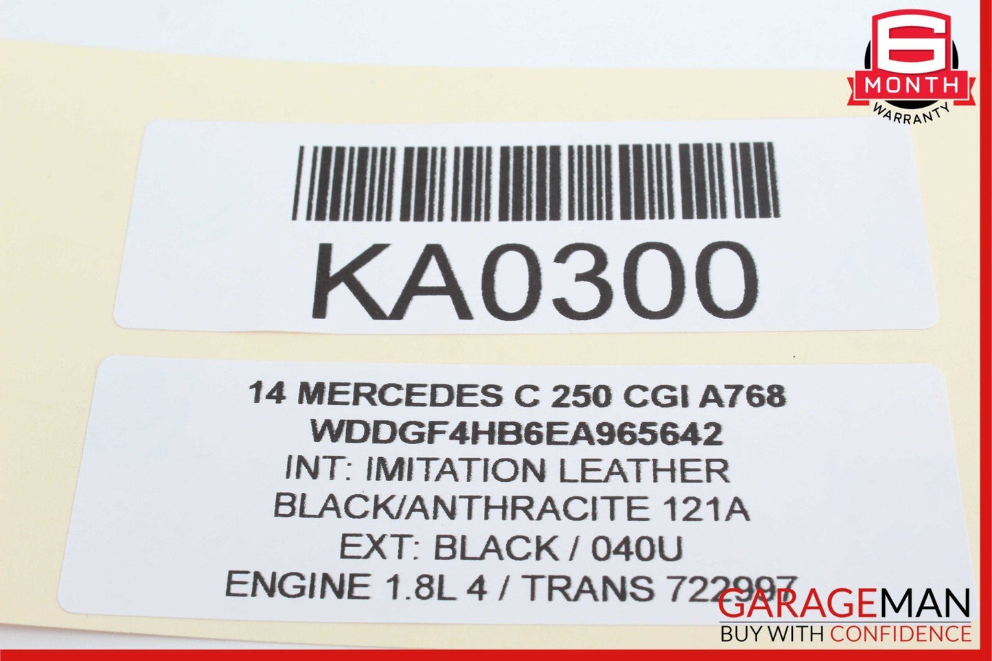 12-14 Mercedes W204 C250 1.8L Main Engine Motor Harness Wire Wiring Assembly OEM