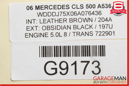 06-11 Mercedes W219 CLS500 CLS55 AMG A/C AC Heater Climate Control Unit OEM