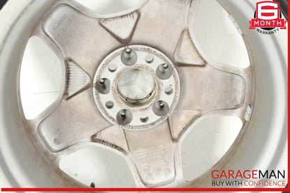 00-06 Mercedes W220 S500 CL55 AMG Rear Wheel Tire Rim 9.5x18H2 ET46 18" OEM