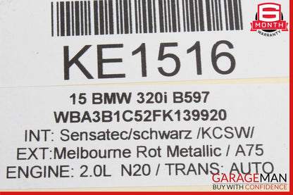 12-18 BMW F30 320i 528i Sedan Rear Right Side Door Lock Latch Actuator