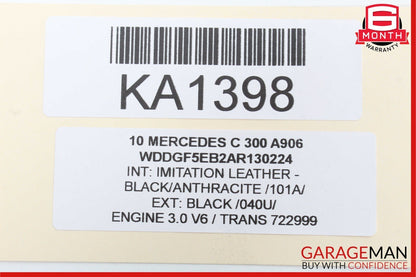 08-14 Mercedes W204 C250 C350 C300 Rear Left Side Door Lock Latch Actuator