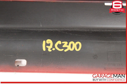17-23 Mercedes W205 C300 Coupe Base Left Side Rocker Panel Side Skirt OEM