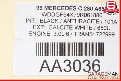 08-11 Mercedes W204 C300 C350 Instrument Speedometer Cluster OEM