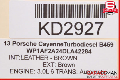 11-17 Porsche Cayenne 958 S Upper Trunk Cargo Luggage Interior Light Lamp OEM