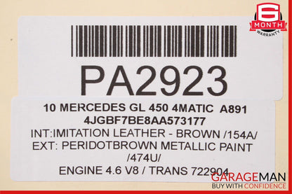 06-13 Mercedes W164 ML550 R350 GL350 Transmission Transfer Case Gear Box OEM