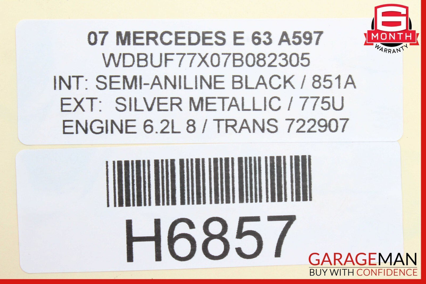 03-11 Mercedes W211 E550 E63 AMG CLS550 Front Right Side Lower Control Arm RWD