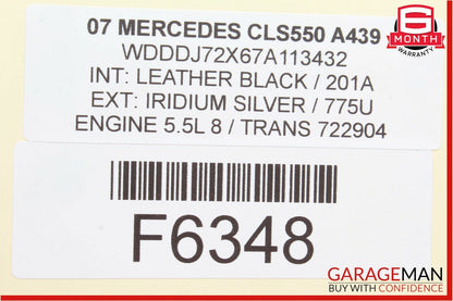 06-11 Mercedes W219 CLS550 E550 Rear Overhead Dome Light Reading 2118207501 OEM