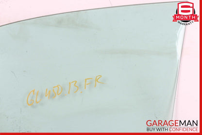 12-19 Mercedes X166 GL450 GLE43 AMG GLS550 Front Right Door Window Glass OEM
