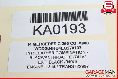 12-15 Mercedes W204 C250 C350 Front Right Side Door Lock Latch Actuator