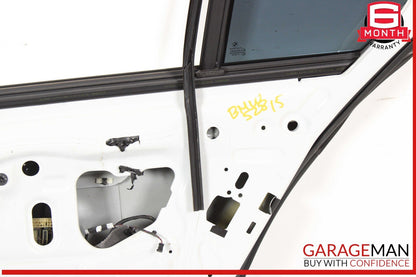 11-16 BMW 528i 535i 550i Rear Right Side Door Shell Panel White OEM