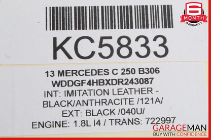 08-14 Mercedes W204 C250 C63 AMG Rear Right Side Door Lock Latch Actuator
