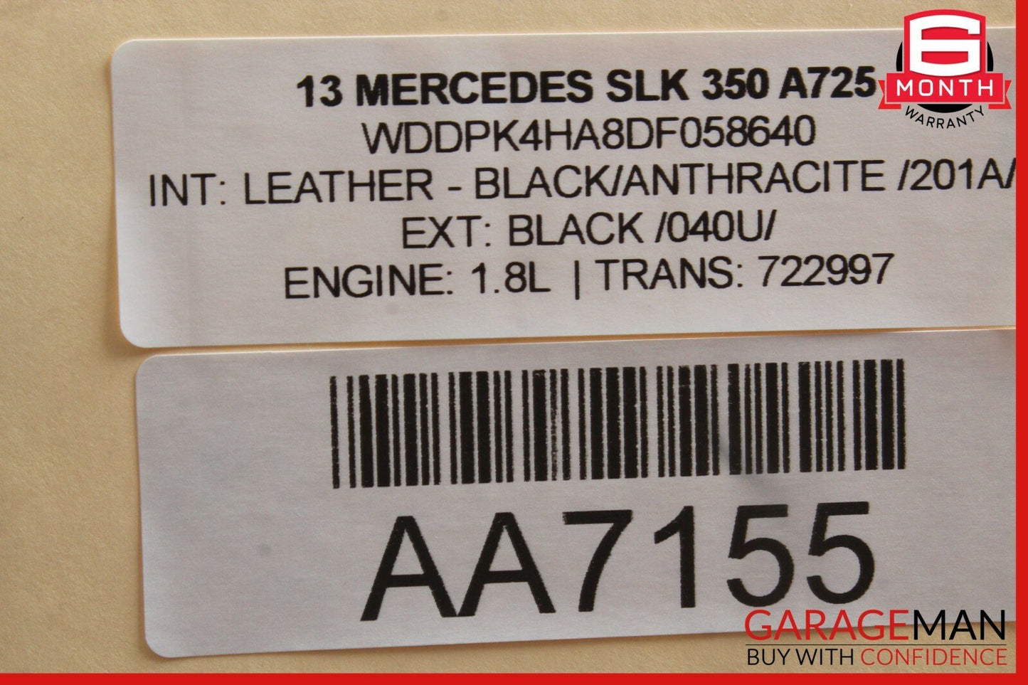 12-14 Mercedes R172 SLK350 CLS500 Sirius Satellite Radio Receiver Control Module