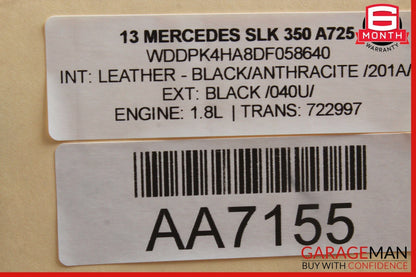 12-14 Mercedes R172 SLK350 CLS500 Sirius Satellite Radio Receiver Control Module