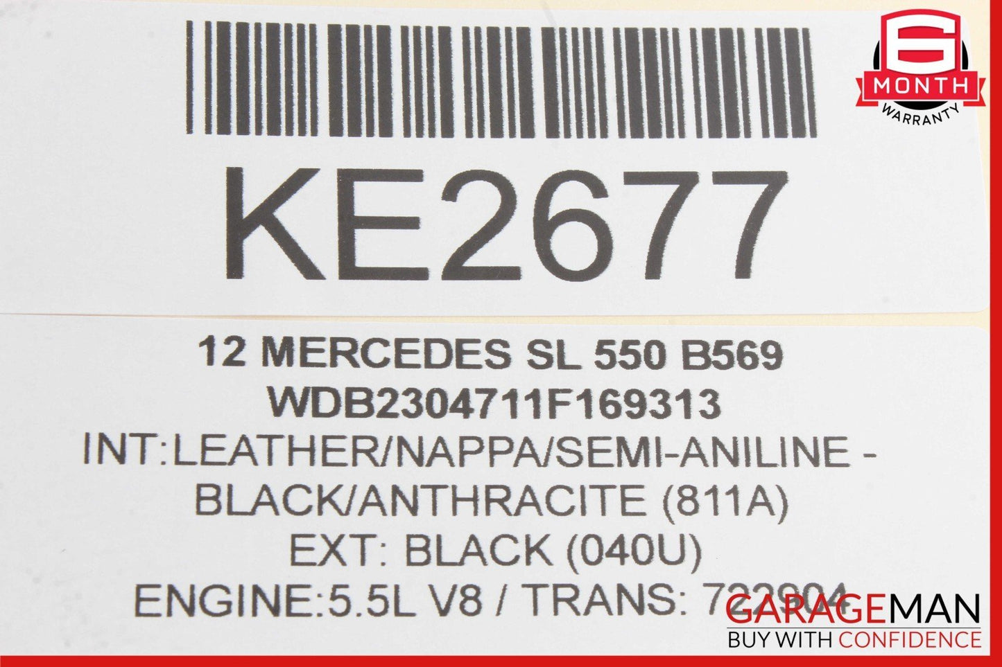 03-12 Mercedes R230 SL500 SL550 Rear Left Wheel Spindle Knuckle Hub Bearing