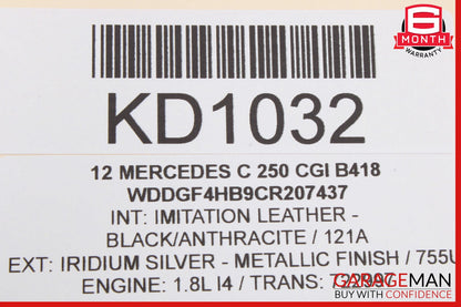 08-14 Mercedes W204 C250 Rear Right Side Door Lock Latch Actuator OEM