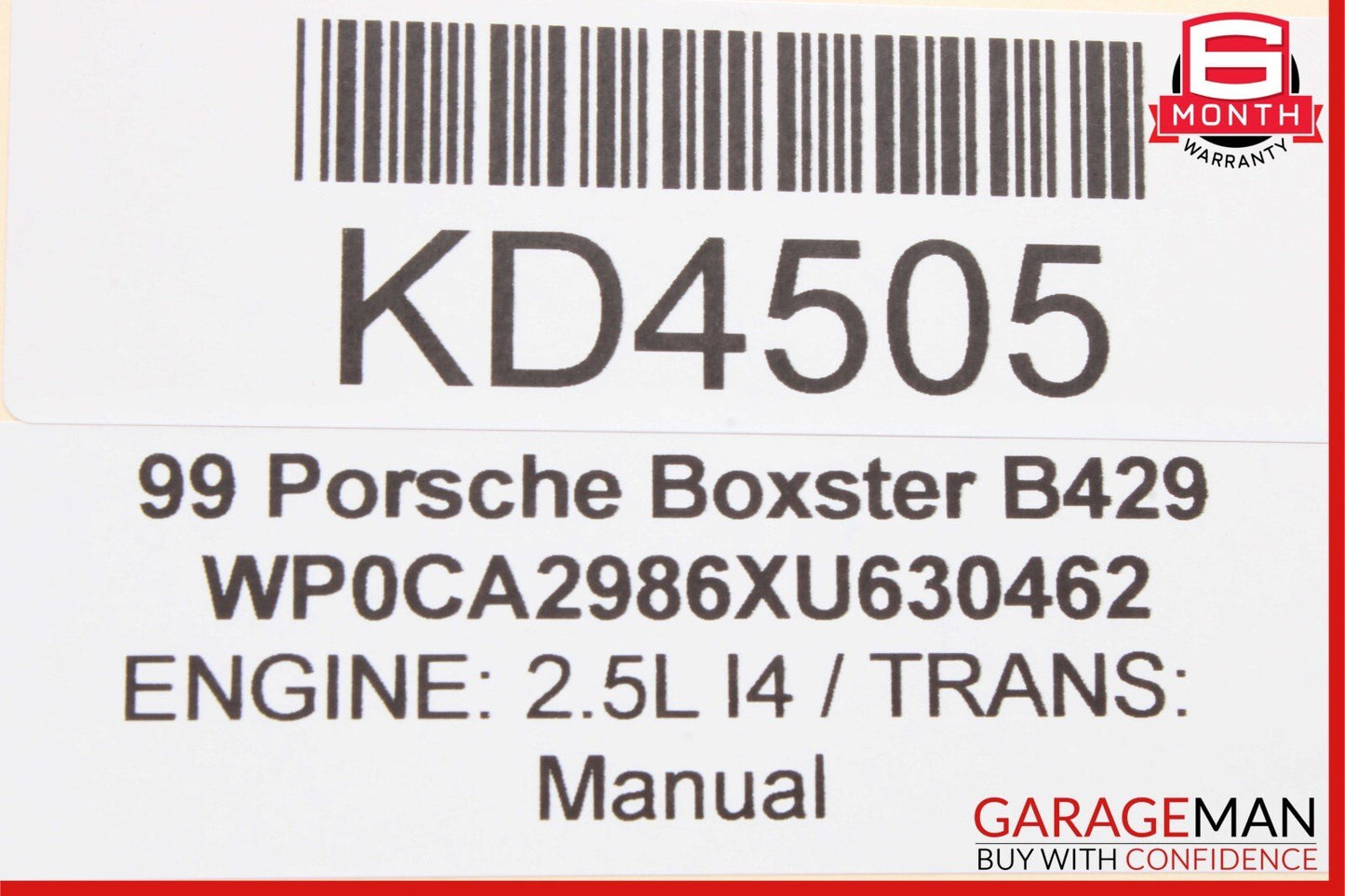 97-04 Porsche Boxster 986 Carrera 996 911 Front Left Door Lock Latch Actuator