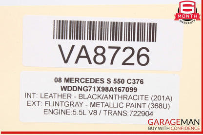 07-13 Mercedes W221 S550 S400 Rear Right or Left Side Door Control Module OEM