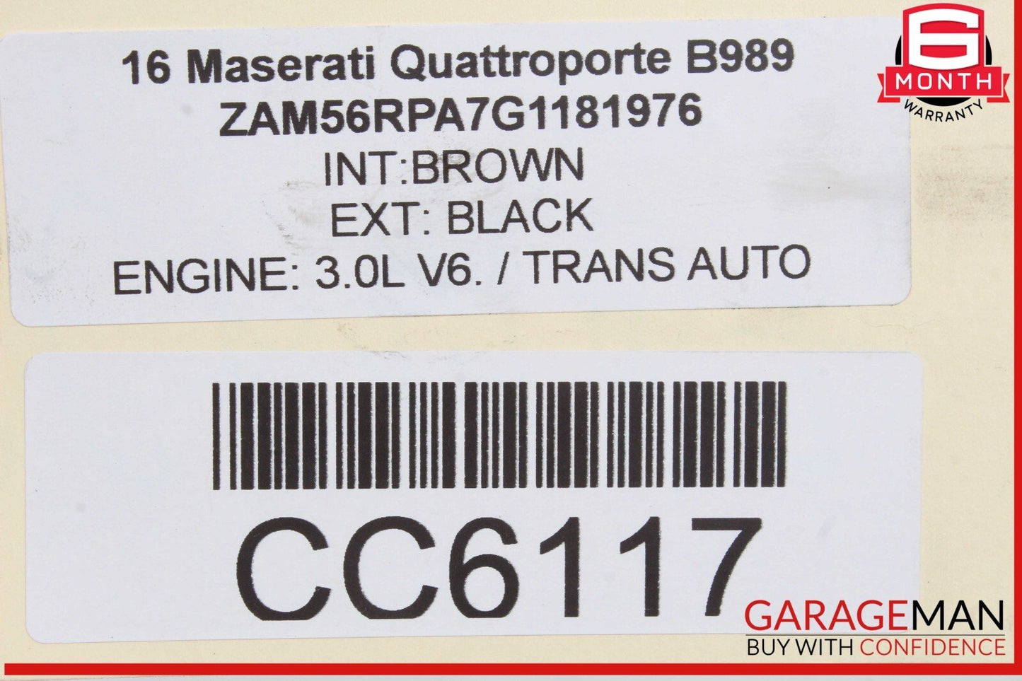 14-24 Maserati Quattroporte M156 Rear Differential Diff Axle Carrier 2.80 OEM