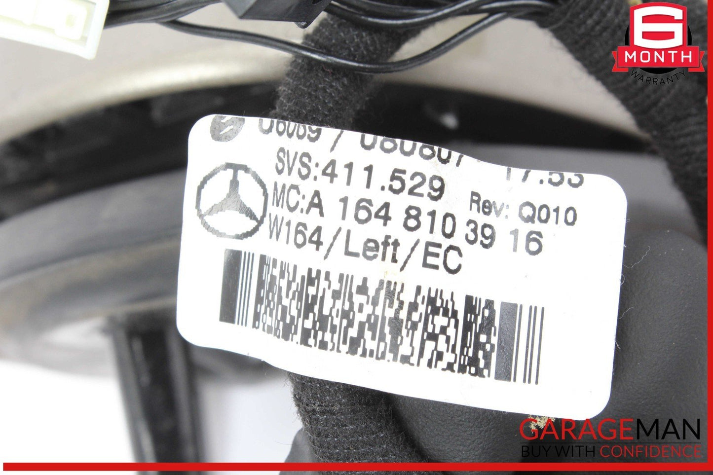 07-08 Mercedes W164 ML550 GL450 Front Left Driver Side Door Rear View Mirror OEM