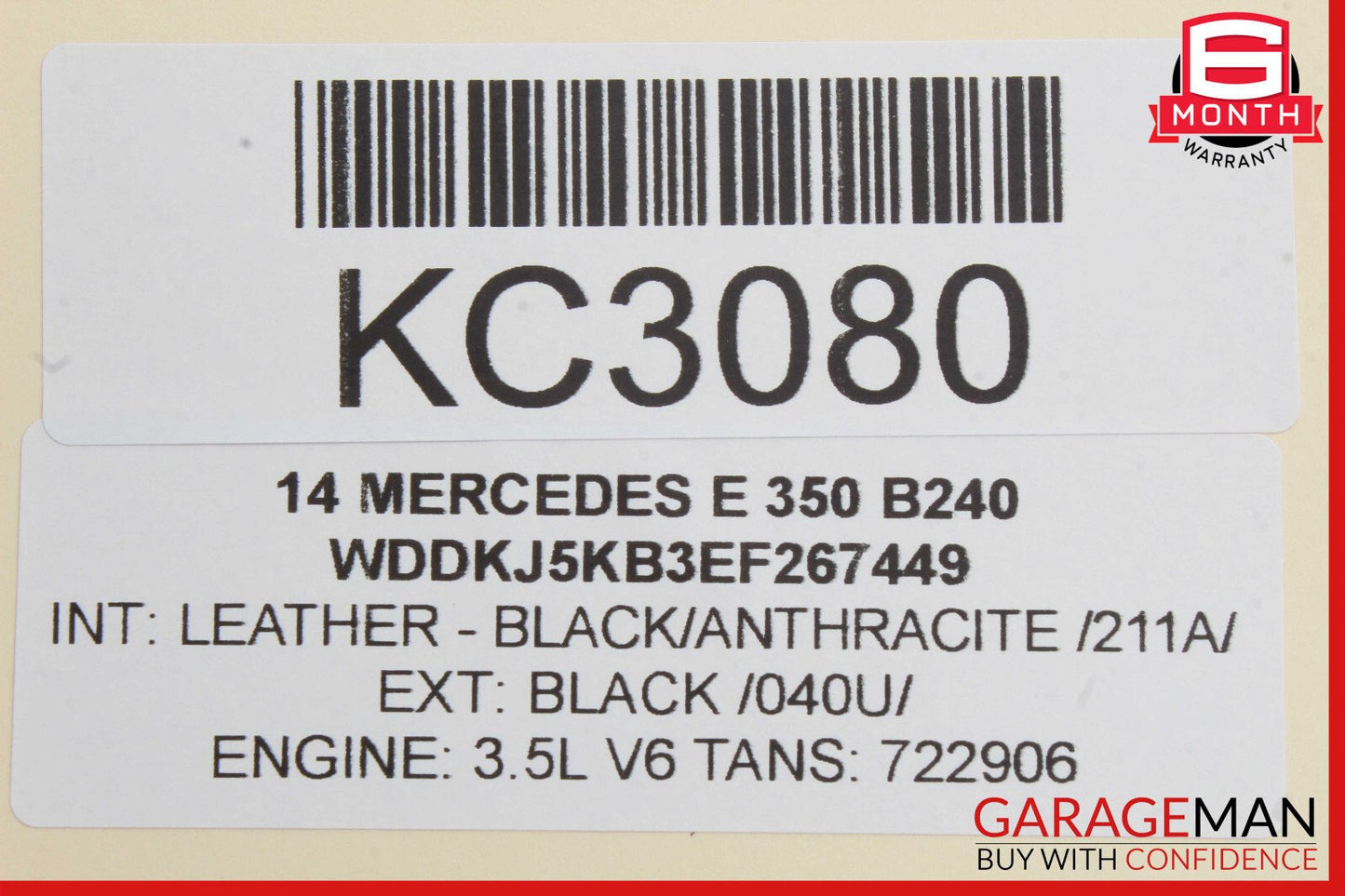 08-20 Mercedes W207 E350 C300 Front Right Side Door Lock Latch Actuator OEM
