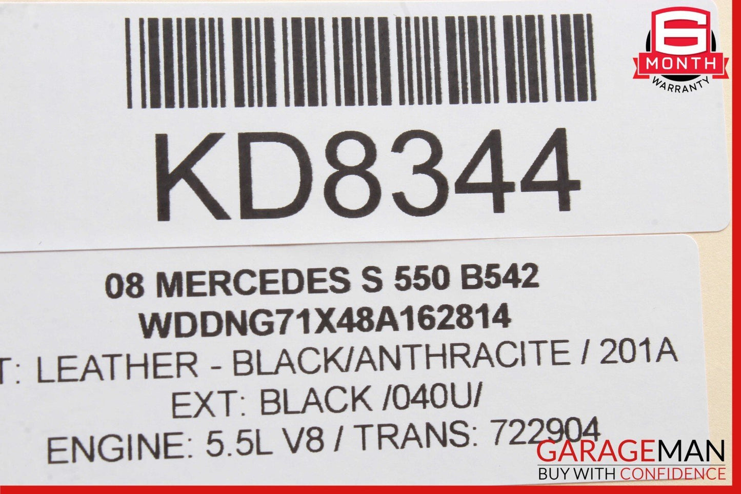 08-14 Mercedes W221 S550 C300 Panoramic Sunroof Sun Roof Motor 2048201442 OEM