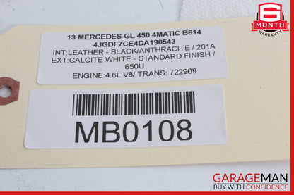 11-19 Mercedes X166 GL450 S550 E550 Engine Motor Oil Pump OEM