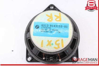 12-15 BMW X1 Front/Rear Left & Right Mid Range Speaker Speakers Set of 2