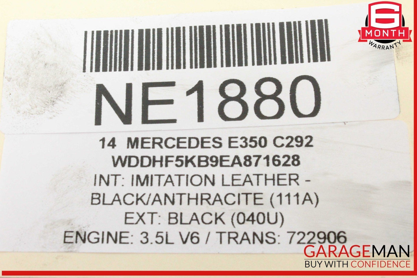 12-18 Mercedes W212 E350 C350 C300 M276 Lower Intake Manifold Right Side OEM