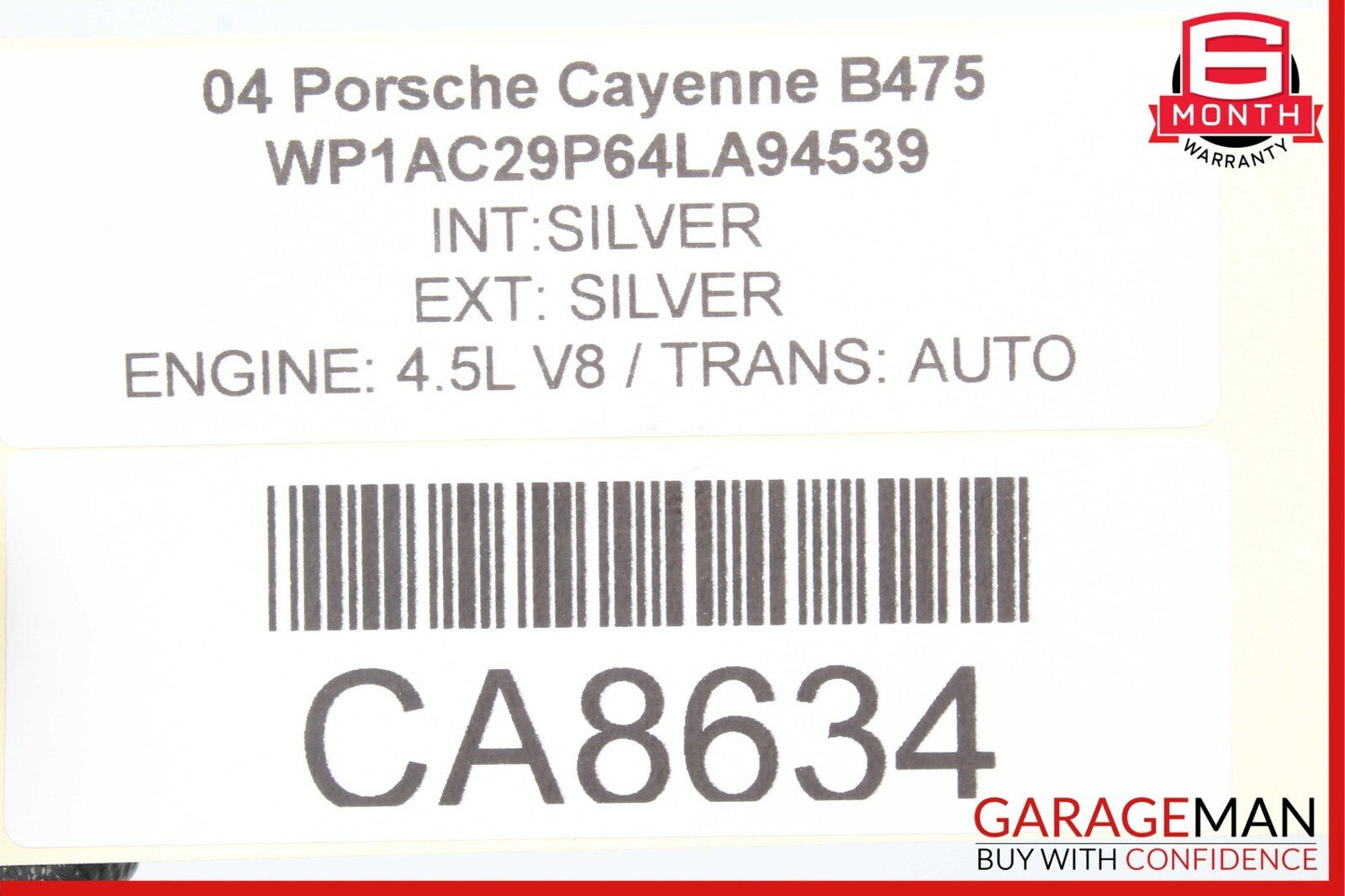 03-06 Porsche Cayenne 955 Front Propeller Prop Drive Axle Shaft Driveshaft OEM