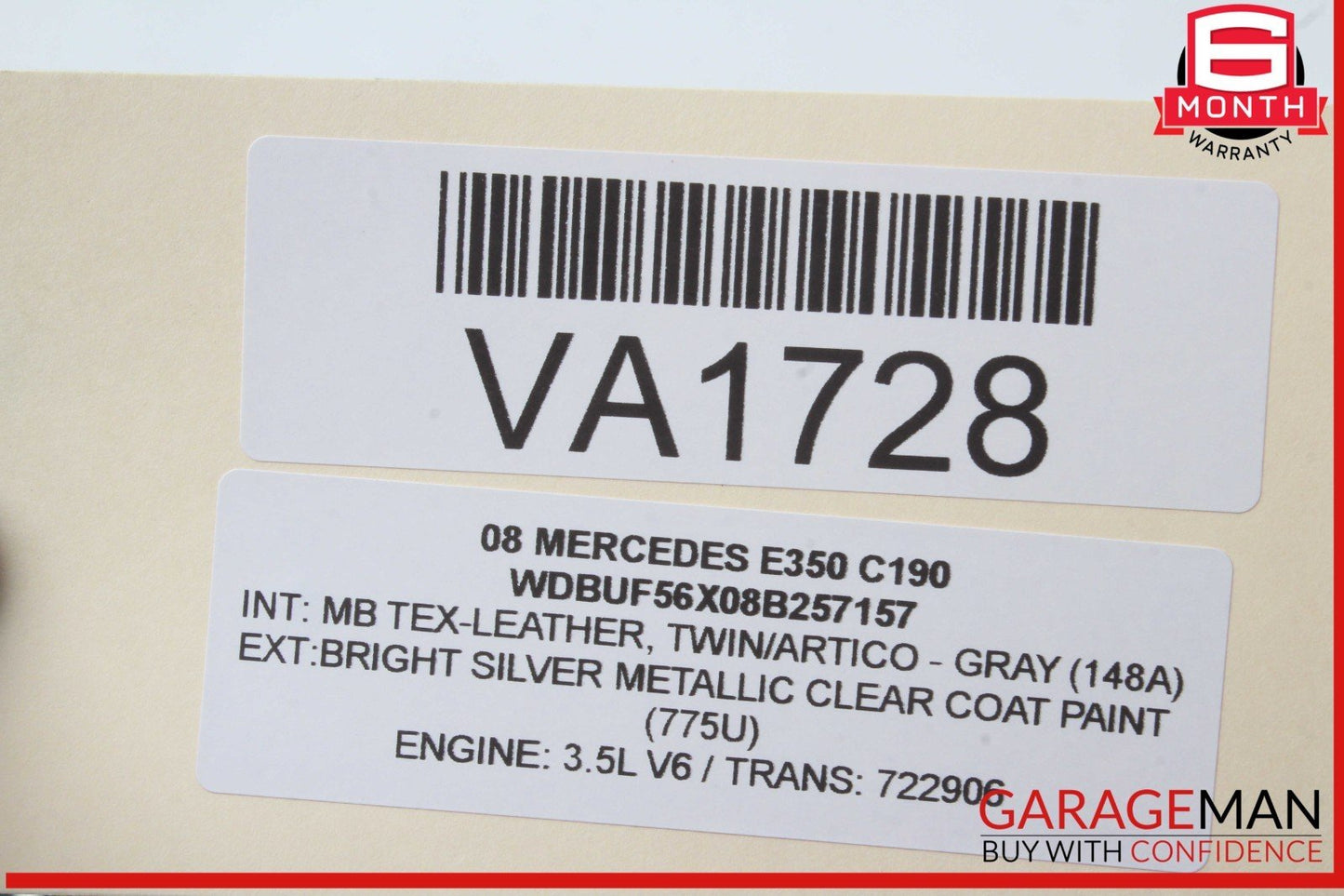 03-12 Mercedes W211 E350 E550 ML350 Front Right Seat Control Module Unit OEM