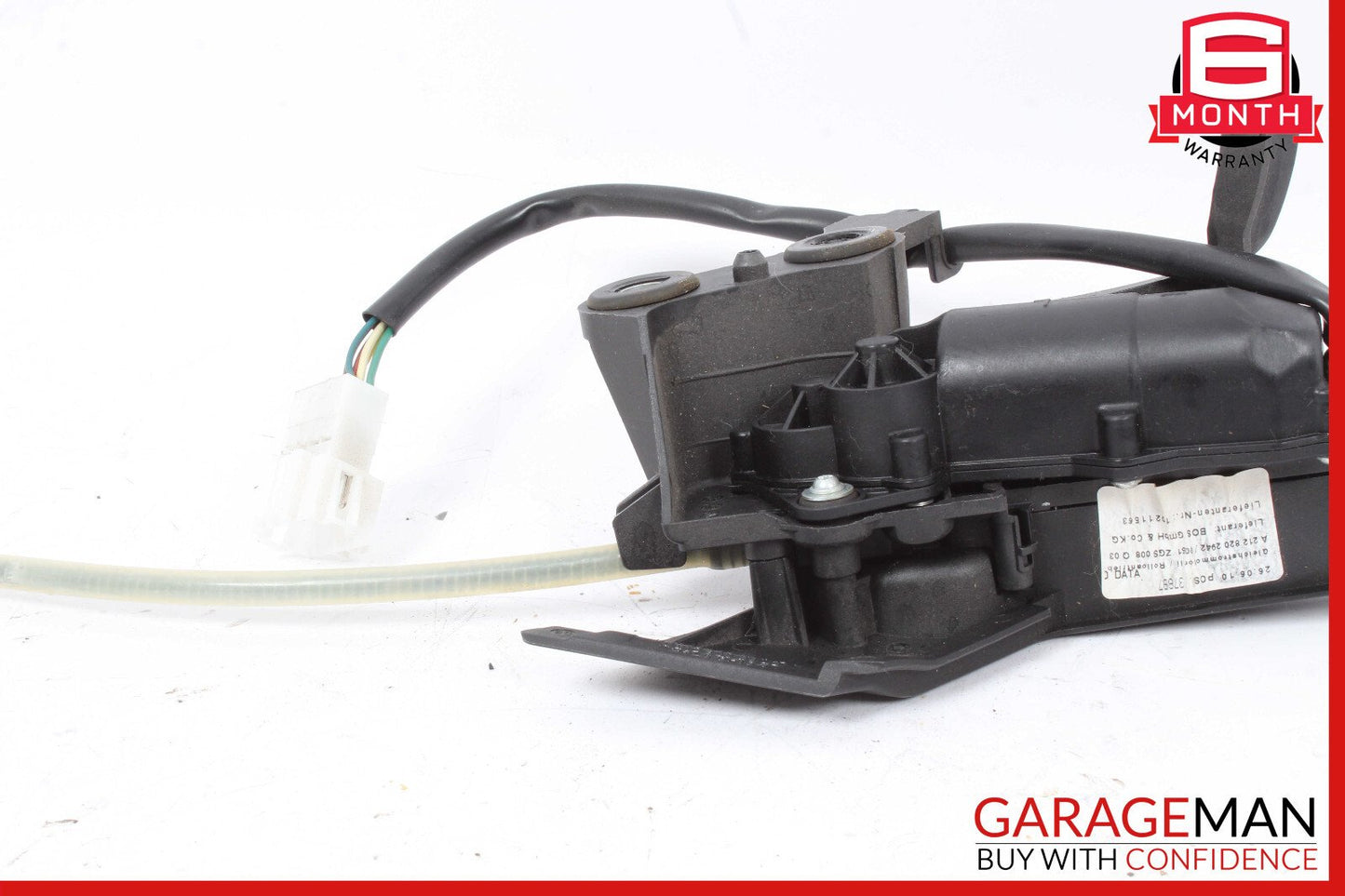 11-16 Mercedes W212 E350 Wagon Rear Left Side Parcelf Shelf Rail Motor OEM