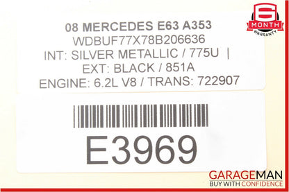 03-09 Mercedes W211 E63 AMG E350 Rear Left Driver Side Door Control Module OEM