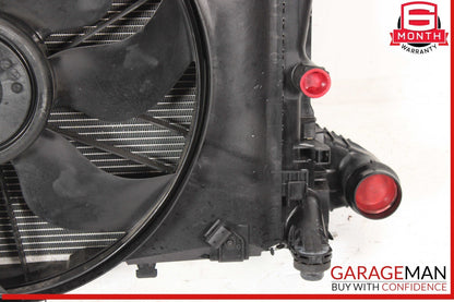 08-14 Mercedes W204 C250 E550 Engine Radiator Condenser Cooling Fan Motor Assy