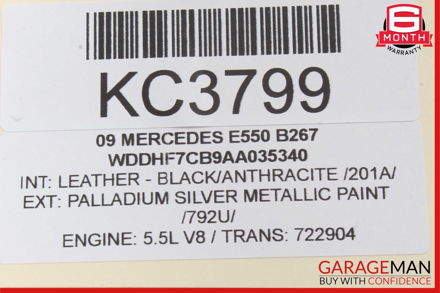 10-16 Mercedes W212 E550 Front Right Side Door Panel Tweeter Speaker Cover OEM