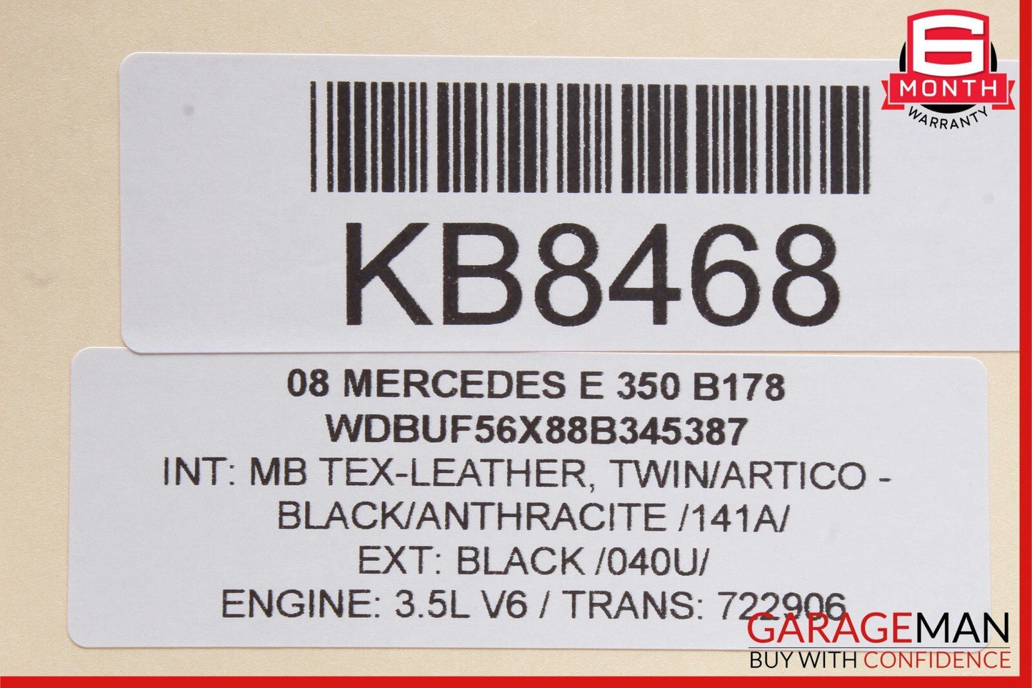 03-09 Mercedes W211 E350 E550 Front Right Passenger Door Control Module OEM
