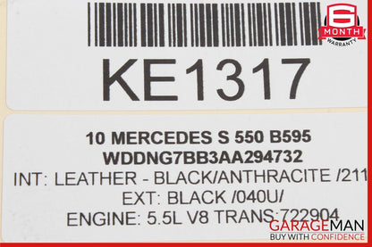 10-13 Mercedes W221 S550 S350 S400 Rear Door Loud Speaker Speakers Set of 2 Pc
