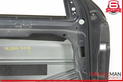 12-19 Mercedes W166 ML350 GL550 Front Left Driver Side Exterior Door Shell OEM